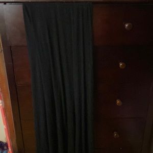 Long black skirt